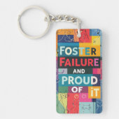 フォスター障害フォトキーチェーン キーホルダー (正面)