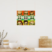 フォスター・グラントと1950年代 ポスター (キッチン)