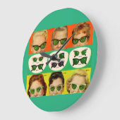 フォスター・グラント広告1950年代 ラージ壁時計 (傾斜)