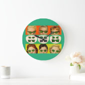 フォスター・グラント広告1950年代 ラージ壁時計 (ホーム)