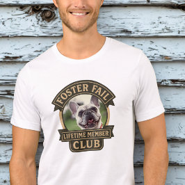 フォスター・フェイル永久会員 - レトロな犬のレスキュー トライブレンドＴシャツ