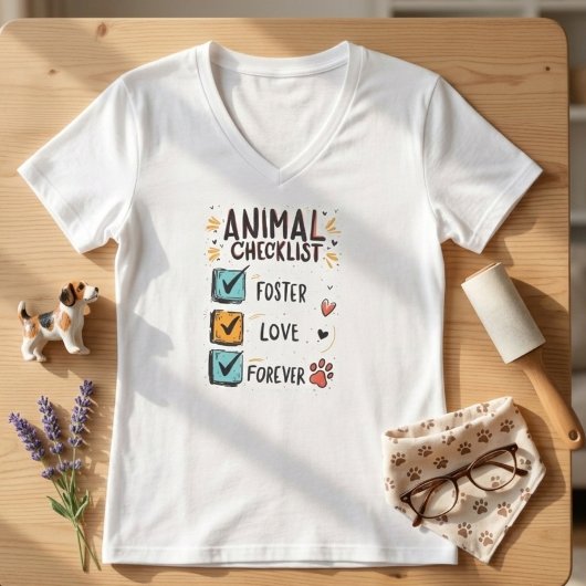 フォスター・ラブ・フォーエバー 保護動物Tシャツ Tシャツ