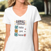 フォスター・ラブ・フォーエバー 保護動物Tシャツ Tシャツ
