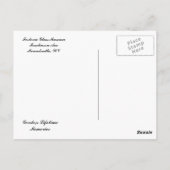 フォストリアガラス博物館 ポストカード (裏面)