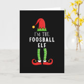 フォスボール小妖精や小人クリスマスマッチファミリーギフト カード (黄色い花)