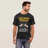 フォソム州刑務所州矯正区 Tシャツ (正面フル)