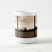 フォッカーDR1の三葉機のパノラマのマグ コーヒーマグカップ (中央)