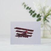 フォッカーDR1トリプレーン ポストカード (スタンド正面)