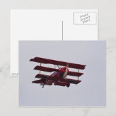 フォッカーDR1トリプレーン ポストカード (正面/裏面)