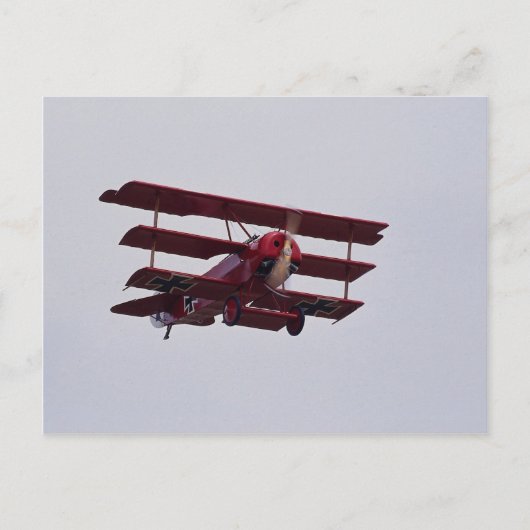 フォッカーDR1トリプレーン ポストカード (正面)