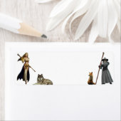 フォックスとウルフと姿v 2ラベル ラベル (インサイチュ)