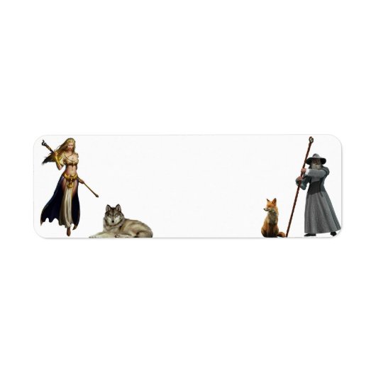 フォックスとウルフと姿v 2ラベル ラベル (正面)