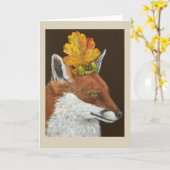 フォックスのグリーティングカードのソフィア カード (黄色い花)