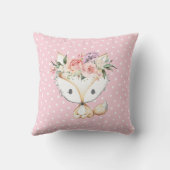 フォックスウッドランド、かわいい クッション (裏面)