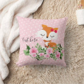 フォックスウッドランド、かわいい クッション (ブランケット)
