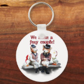 フォックスカップル キーホルダー (正面)