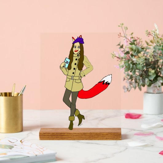 フォックスガール アクリルサイン (ウェディング)