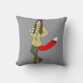 フォックスガール クッション (正面)