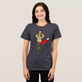 フォックスガール トライブレンドTシャツ (正面全面)