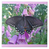 フォックスグローブのスズメバチ タイル (正面)