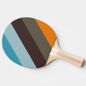 フォックスグローブはっきりしたストライプの錆 卓球ラケット (横)