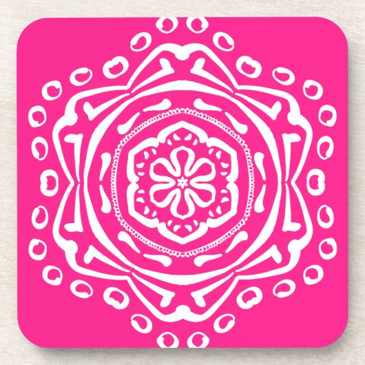 フォックスグローブマンダラ コースター (正面)