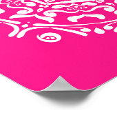 フォックスグローブマンダラ ポスター (角)