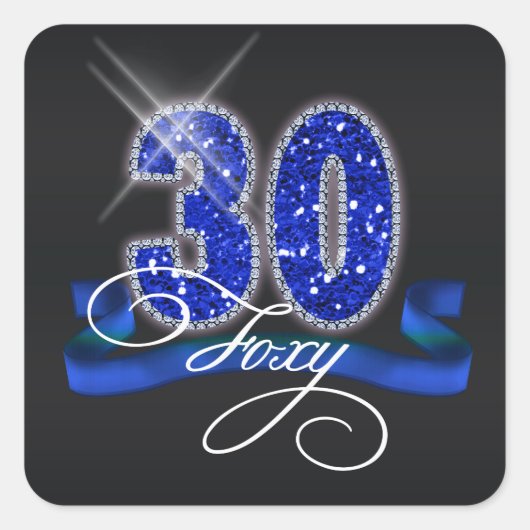 フォックスサーティースパークルID191 スクエアシール (正面)