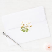 フォックステイル草 ラウンドシール (封筒)