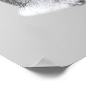 フォックステリアのドローイング ポスター (角)