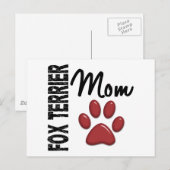 フォックステリアの母2 ポストカード (正面/裏面)