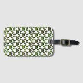 フォックステリア 足跡 ラゲッジタグ (正面横)