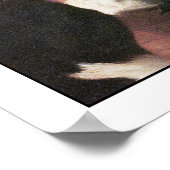 フォックスハウンズの女の子 – ヴィンテージアートポスターby理容師 ポスター (角)