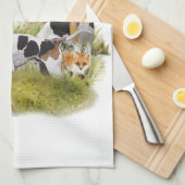 フォックスハウンド キッチンタオル (四つ折り)