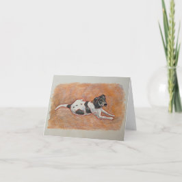 フォックスハウンド・テリア サンキューカード