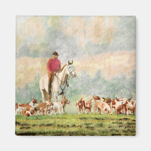 フォックスハント マグネット (正面)