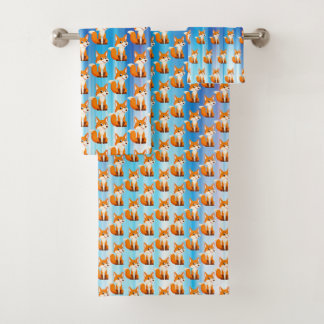 フォックスバスルーム バスタオルセット