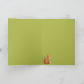 フォックスフレンド誕生日カード シーズンカード (内部)