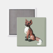 フォックスマグネット マグネット (正面/裏面)