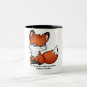 フォックスマグ ツートーンマグカップ (中央)