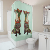 フォックスラブミント シャワーカーテン (インサイチュ)