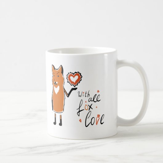 フォックスラブ コーヒーマグカップ (右)