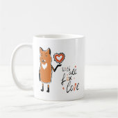 フォックスラブ コーヒーマグカップ (左)