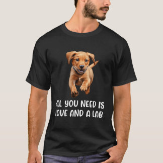 フォックスレッドラブラドールオールユーニードラブラドールリトリーバーママ Tシャツ
