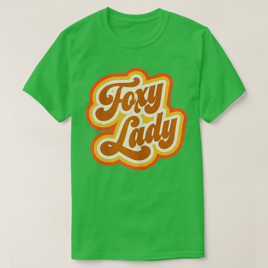 フォックスレディヴィンテージヴィンテージ1970sクラシック tシャツ (デザイン正面)