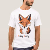 フォックスレディTシャツ Tシャツ (正面)
