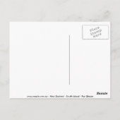 フォックス氷河 ポストカード (裏面)