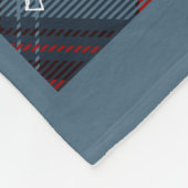 フォックス狩り フリースブランケット (角)