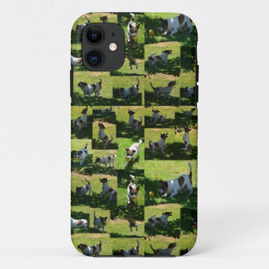 フォックス・テリア、ハード・デイ、 Case-Mate iPhoneケース (裏面)