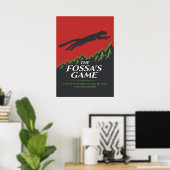 フォッサのゲーム野生戦略 ポスター (ホームオフィス)